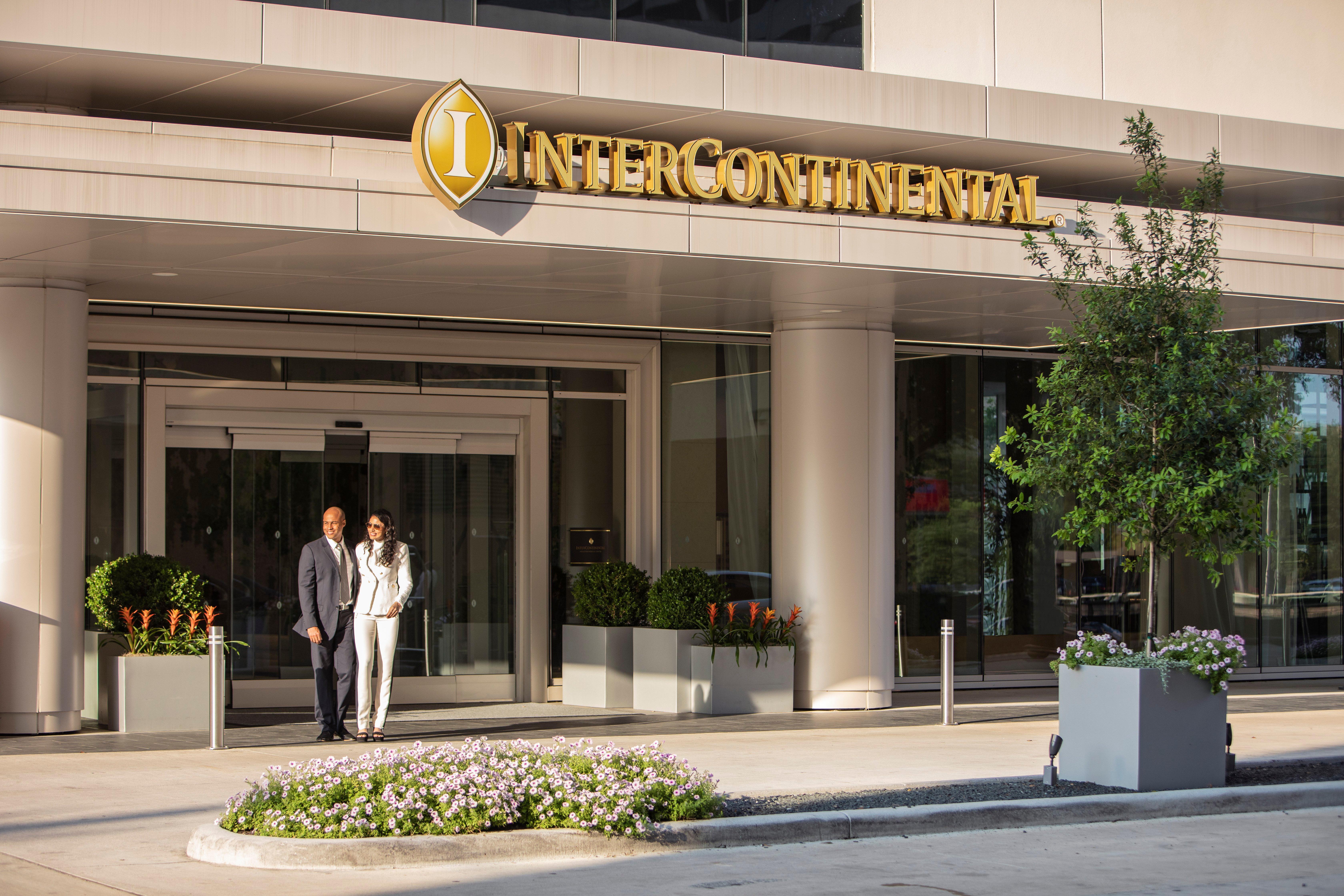 Intercontinental Houston By Ihg Hotell Exteriör bild