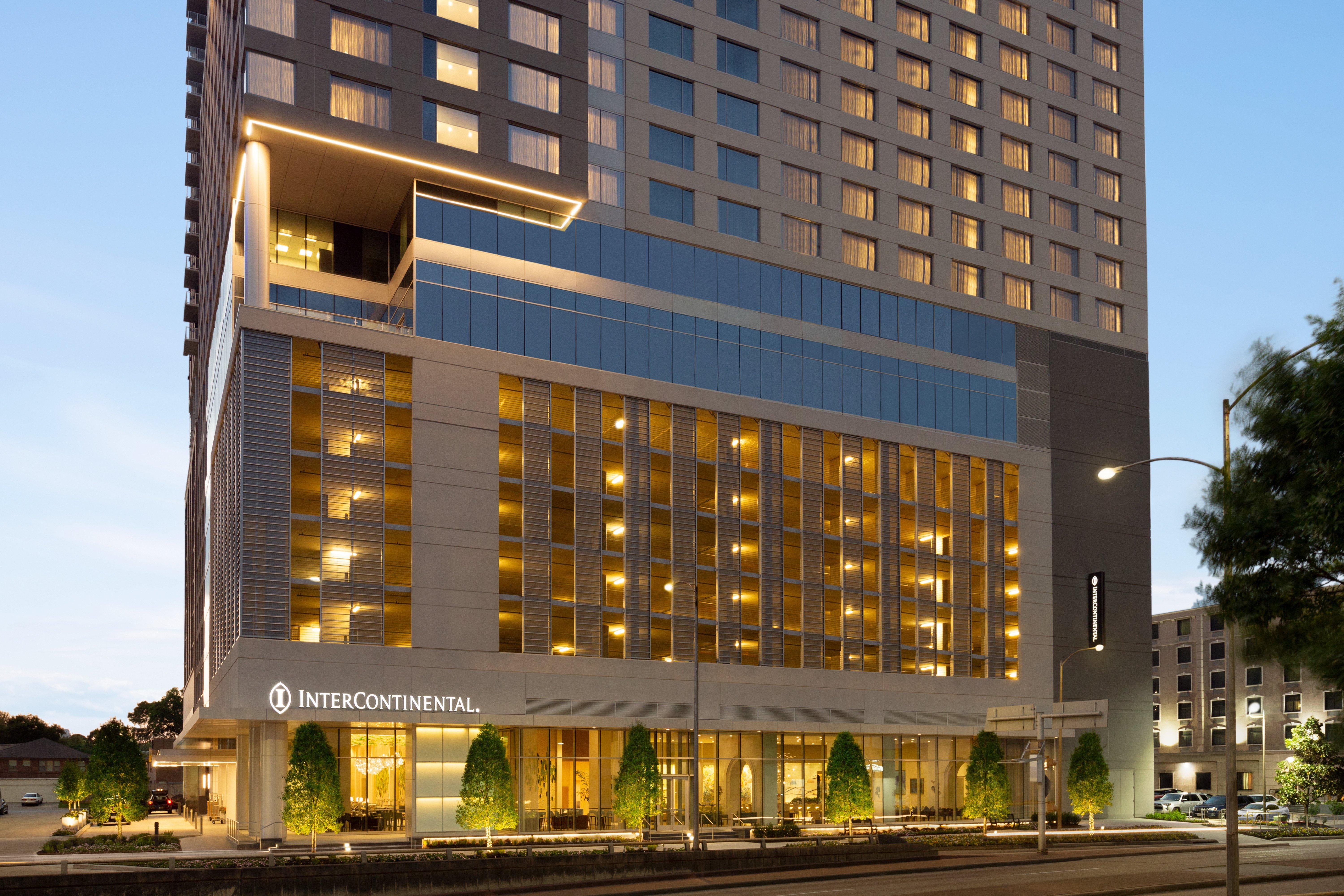 Intercontinental Houston By Ihg Hotell Exteriör bild
