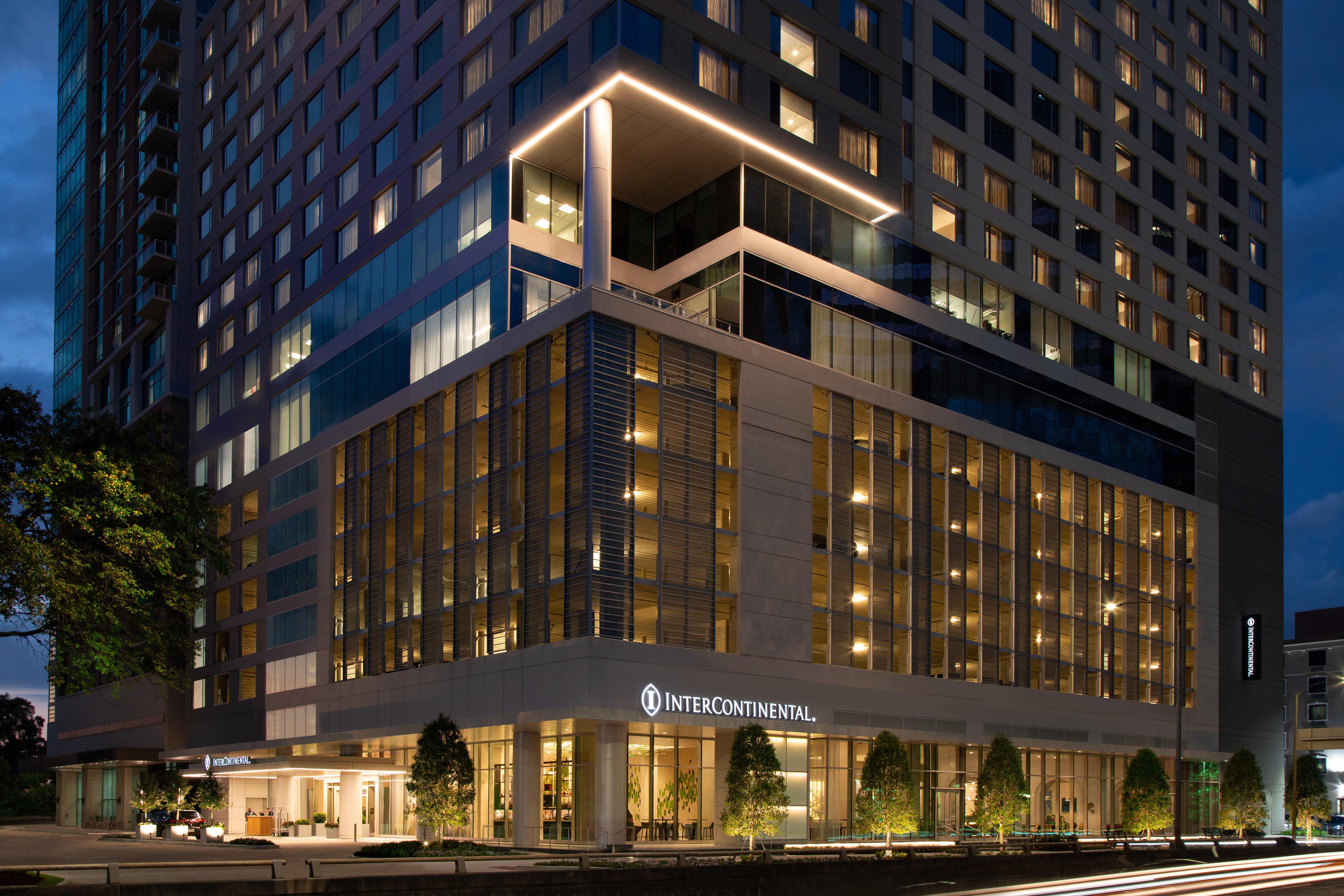 Intercontinental Houston By Ihg Hotell Exteriör bild